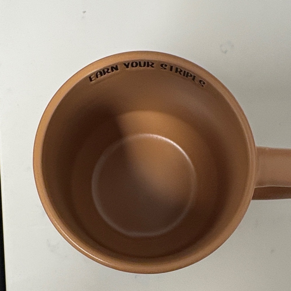 Zebra Print Tan Mug - Picture 2 of 6